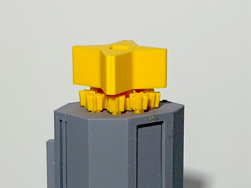 Orange Mini Joint Roller Head