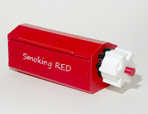 Red Big Joint Roller front